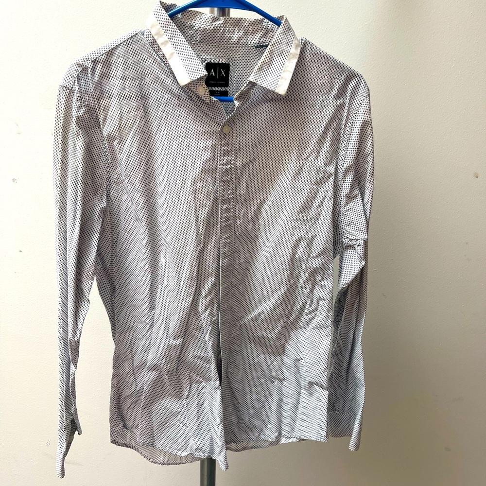A/X Armani exchange  Men’s Cotton Printed Shirt size M